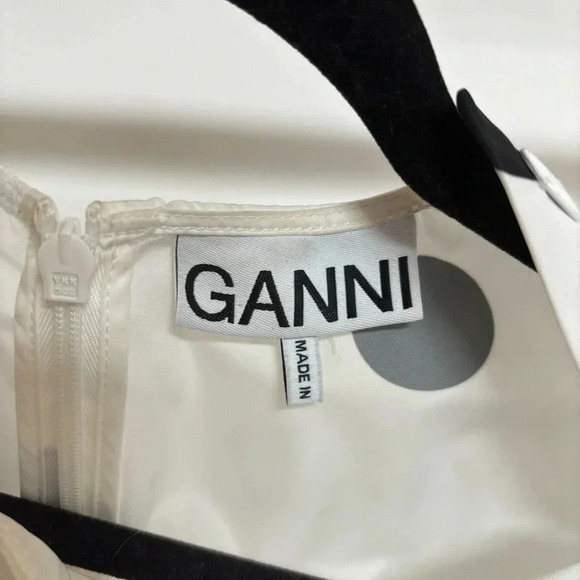 GANNI polka dot blouse size 38 - Picture 11 of 15